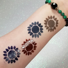 Load image into Gallery viewer, Suns of Flowers - Pop Swatch || Lippie EyeShadow Stencil