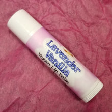 Load image into Gallery viewer, Lavender Vanilla || Vegan Lip Balm || .15 oz Balm Tube || Hydrating Humectant || Chapped Stick