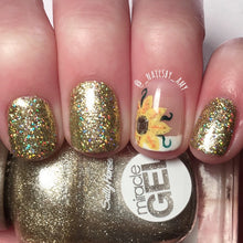 Load image into Gallery viewer, Helianthus Holo Glitter || Gold Ultra Fine Burnishable || Solvent Resistant