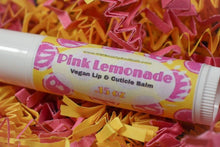 Load image into Gallery viewer, Pink Lemonade💕🍋 || Vegan Cuticle & Lip Balm || Dual Use Humectant