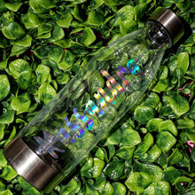 Load image into Gallery viewer, Hydrating Libation || Clear with Custom Name || Water Bottle || Stainless Steel Lid & Base