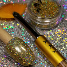 Load image into Gallery viewer, Helianthus Holo Glitter || Gold Ultra Fine Burnishable || Solvent Resistant
