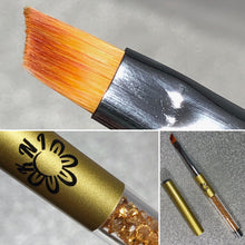 Load image into Gallery viewer, Weed Wacker - Angular Nail Brush || Cuticle Clean Up Tool || Nail Art Mani Cleaner