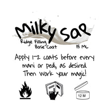 Load image into Gallery viewer, Milky Sap | 15ml Ridge Filling Base Coat | Three Free