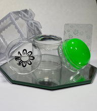 Load image into Gallery viewer, The Stampivator - Two in One | Clear Double Crystal Stamper | Stamping Nail Art Tool