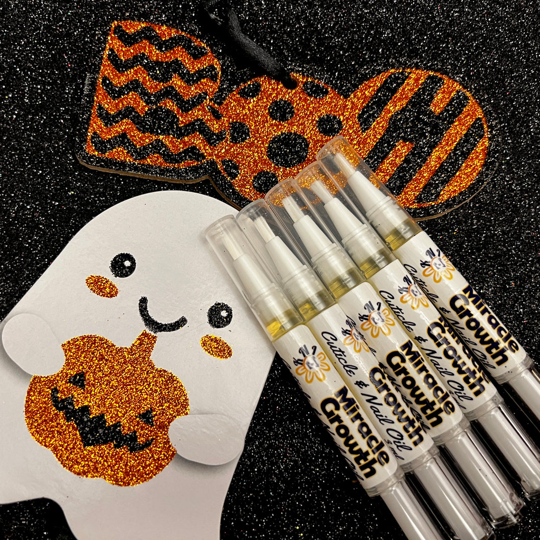 Trick or Treat Pen Bundle || Miracle Growth Cuticle & Nail Oil Set