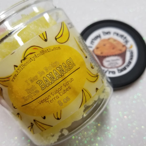 I May Be Nutty, but You're BANANAS! - Terra Cubes || Lathering Scrub || Cuticle & Body Wash