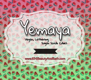 Yemaya 🍉 - Terra Cubes || Lathering Scrub || Cuticle & Body Wash