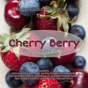 Cherry Berry - Hydrating Lip Balm || Vegan Moisturizing Chap Stick