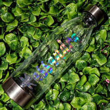 Load image into Gallery viewer, Hydrating Libation || Clear with Custom Name || Water Bottle || Stainless Steel Lid &amp; Base