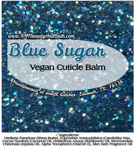 Blue Sugar ~ Vegan Cuticle Balm || Nourishing Skin Humectant Stick || Skin Care Tube