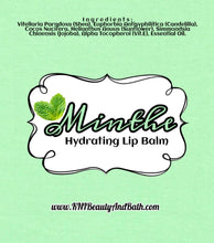 Load image into Gallery viewer, Minthe - Hydrating Lip Balm || Vegan Moisturizing Mint Chap Stick