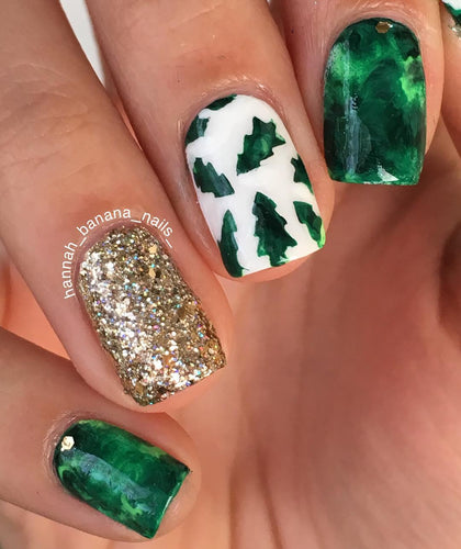 Oh, Christmas Tree ~ Nail Vinyl ||TGB Exclusive - Full Size || 4x4 Sheet