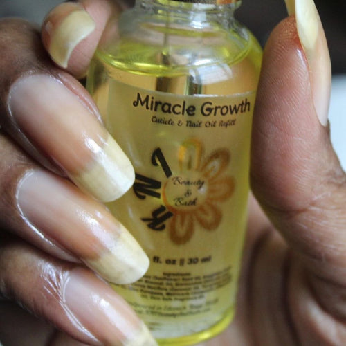 Miracle Refill || Miracle GrowTH Cuticle & Nail Oil || 1 oz Dropper Bottle || 30 ml