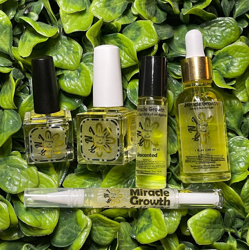 Miracle GrowTH ~ Special Blend ~ Cuticle & Nail Oil - without Sweet Almond Oil / Nut Free Version