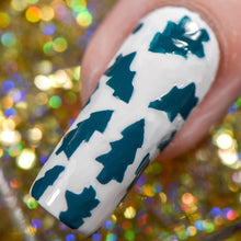 Load image into Gallery viewer, Oh, Christmas Tree ~ Nail Vinyl ||TGB Exclusive - Full Size || 4x4 Sheet