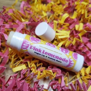 Pink Lemonade💕🍋 || Vegan Cuticle & Lip Balm || Dual Use Humectant